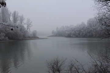 Winter nördlicher Baggersee 2016 01