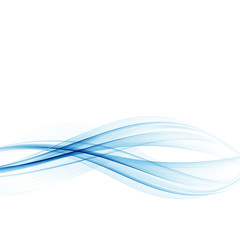 vector transparent blue wave background