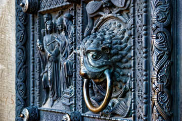 Bremen, buildings, roofs, windows, arches