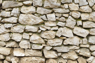 Wall from a natural stone, background, texture