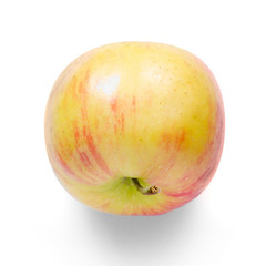 Apple on white background isolation