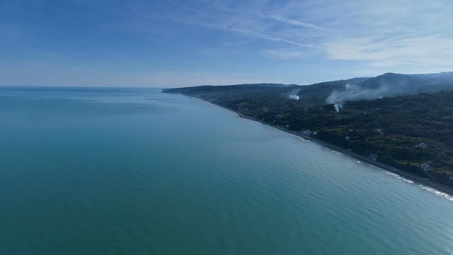16644_Aerial_shot_of_the_blue_sea_in_Rodi_Italy.mov