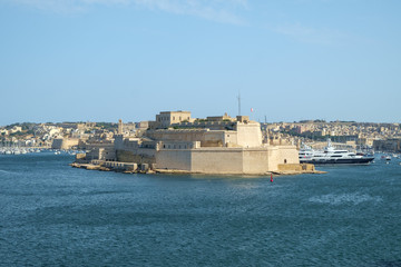 Fort St. Angelo over the Harbor