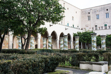 Napoli - Chiostro di Santa Chiara