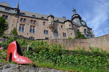 Castle in Marburg, Germany