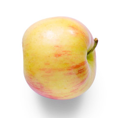 Apple on white background isolation