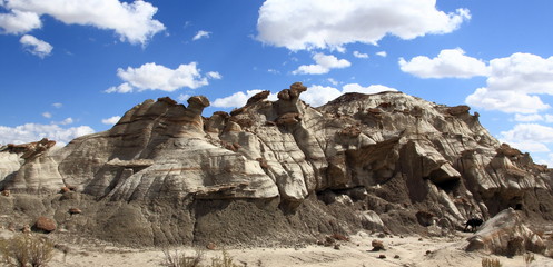Hoodoos in der Bisti Wilderness Area New Mexico USA