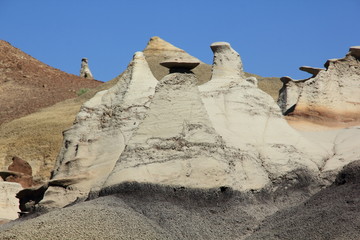Hoodoos und Badlands Bisti Wilderness Area New Mexico USA