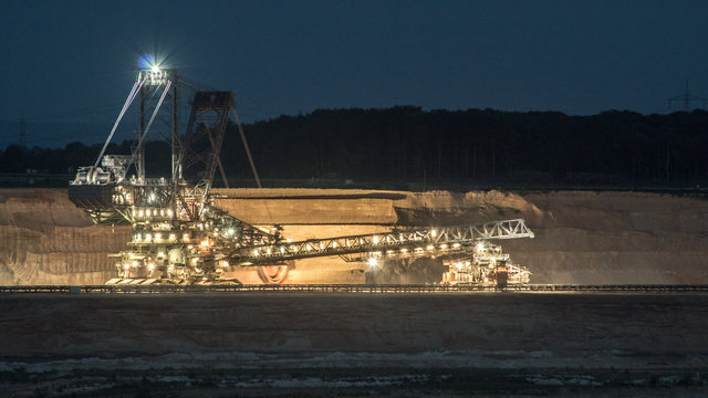 Braunkohle Bagger 2