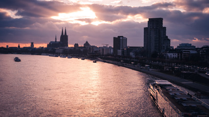Fototapeta premium Rheinpanorama
