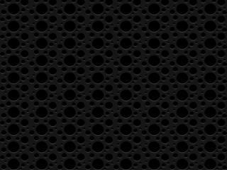 Black Metal  Background With Holes