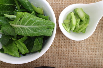 food , thai herbs and spices ,Thai spices ingredient for spicy food over wooden texture and background,