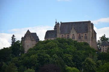 Fototapeta na wymiar Castle in Marburg, Germany