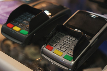 wi-fi and nfc contactless terminals.