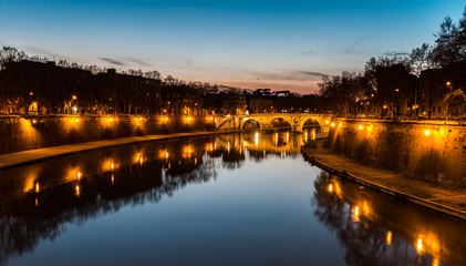 Obraz premium Rome by Sunset