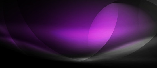 Vector glowing wave neon flowing curve background