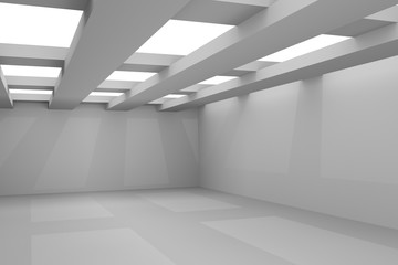 architecture abstract 3d room