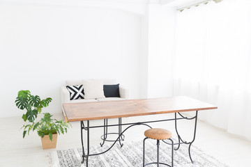 明るいリビング