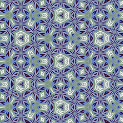 Abstract fractal geometric background computer-generated image