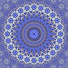 Abstract fractal background computer-generated image