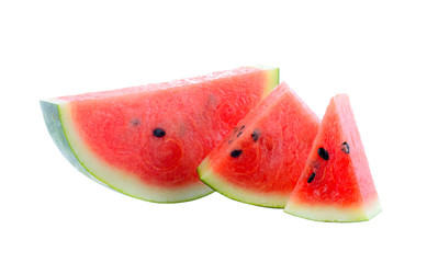 Watermelon on a white background