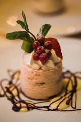 sweet cake - close up photo