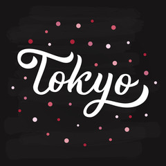 Tokyo hand lettering