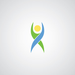 logo for healty life