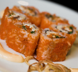 Japanese food. Sushi.