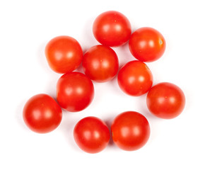 Heap of cherry tomatoes