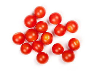 Heap of cherry tomatoes