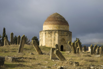 One of the mausoleums of the 