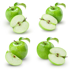 green apple slice collection