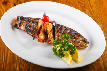 Grilled trout