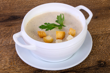 Mushroom cream soup