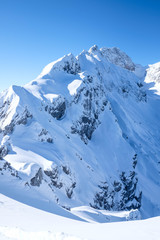 Hochblassen und Grieskarscharte im Schnee