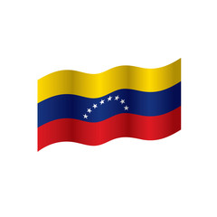 Venezuela flag, vector illustration