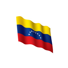 Venezuela flag, vector illustration
