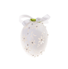 Easter hen's egg with carving.