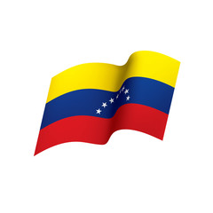 Venezuela flag, vector illustration