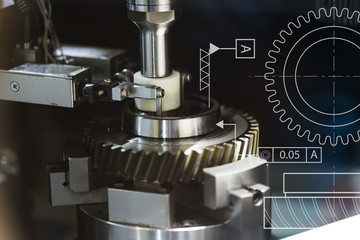 high precision CNC grinding automotive part