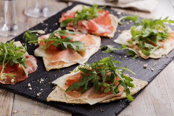 Sandwiches with Prosciutto