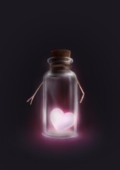 Heart in a Bottle
