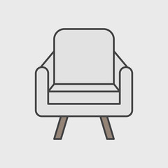 Illustration of sofa icon