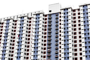 Fototapeta premium Apartment houses in Singapore