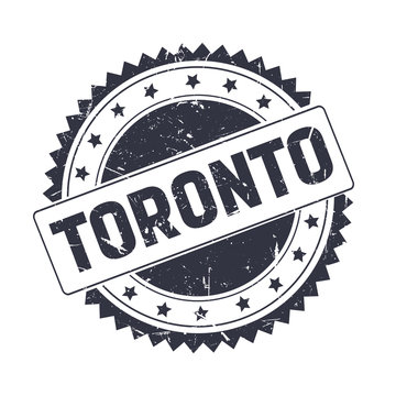 Toronto  Black grunge stamp isolated