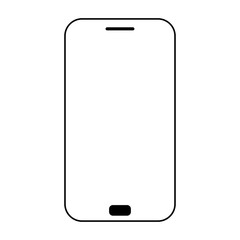 Simple mobile phone icon