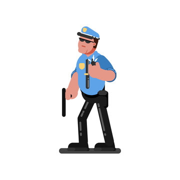 Police sketch officer