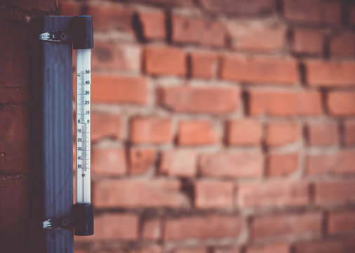 It's a warm day outside with the thermometer reacing above