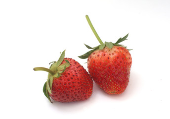 strawberry  fruit isolated on white